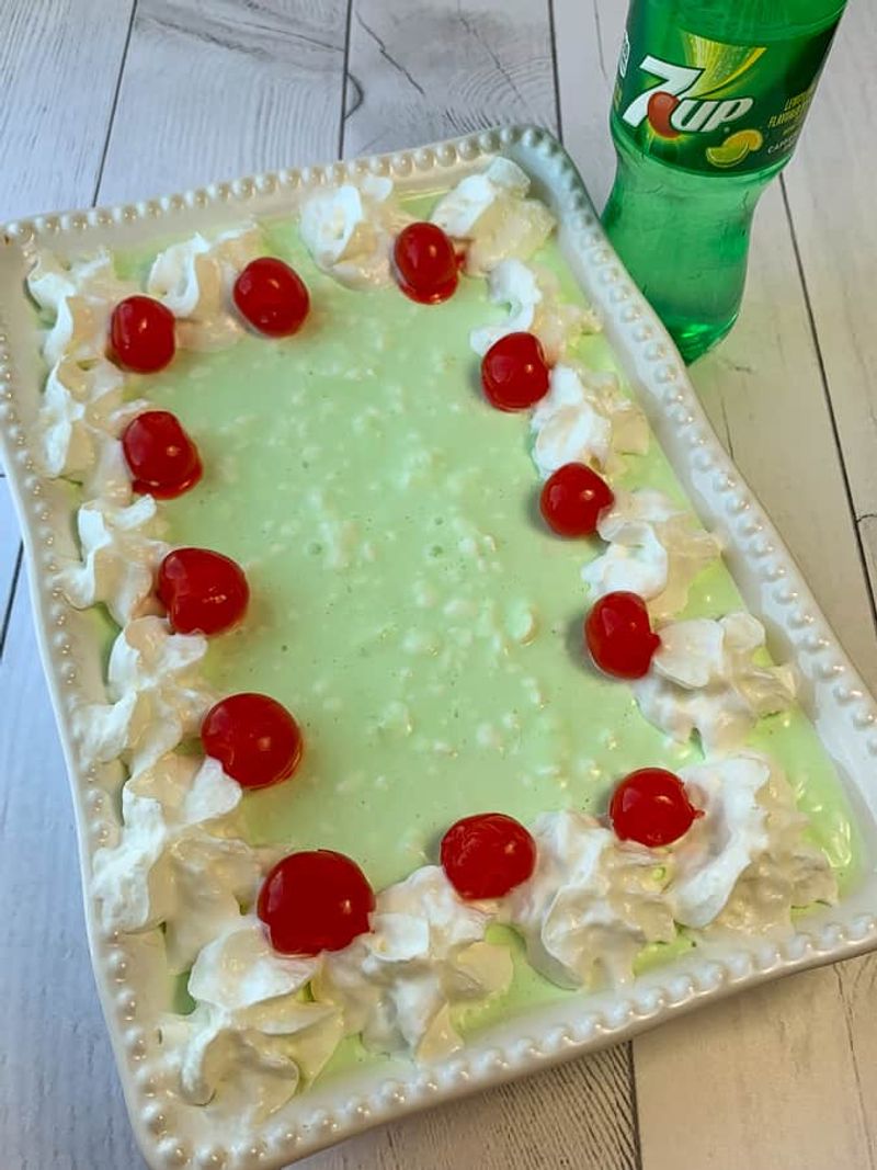 7-Up Lime Jello Salad