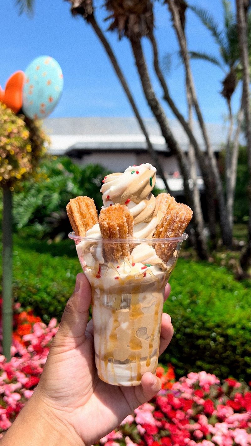 Churro Sundae