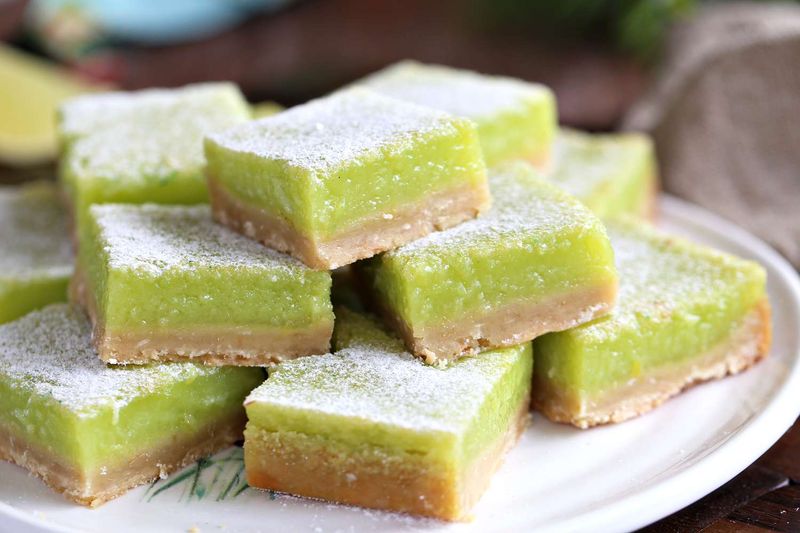 Coconut Lime Paradise Squares
