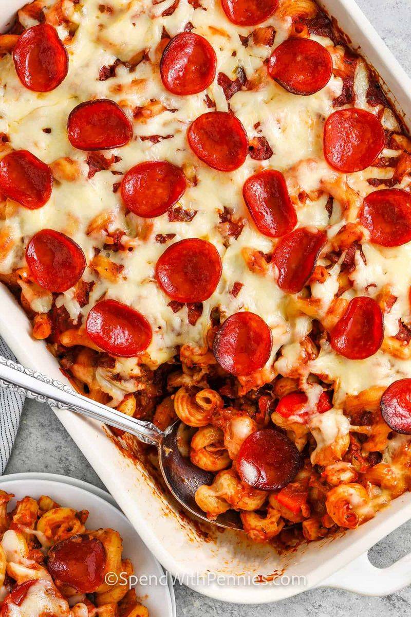 Pizza Pasta Bake