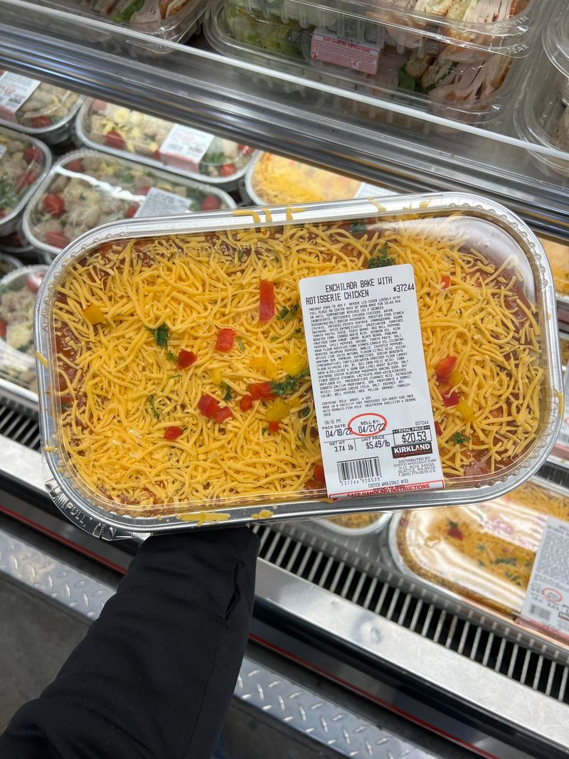 Kirkland Chicken Enchiladas Verde