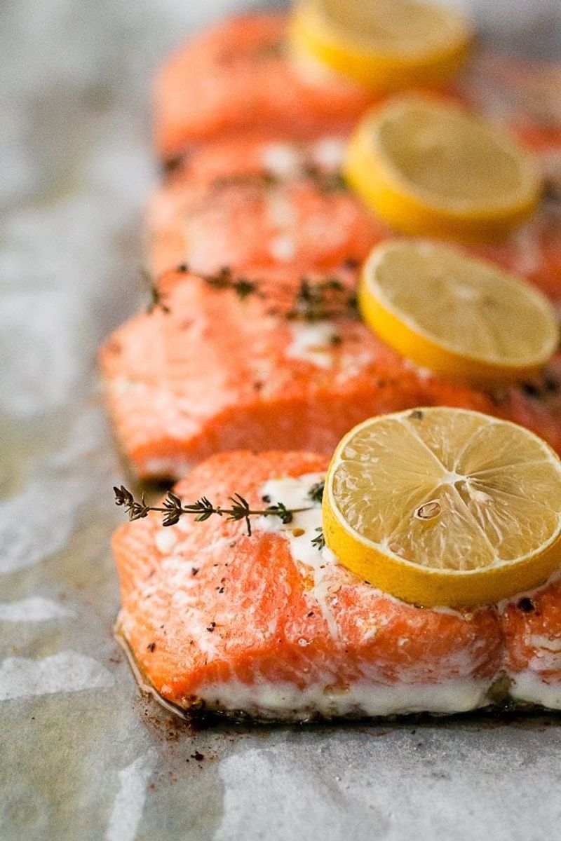 Simple Roast Salmon