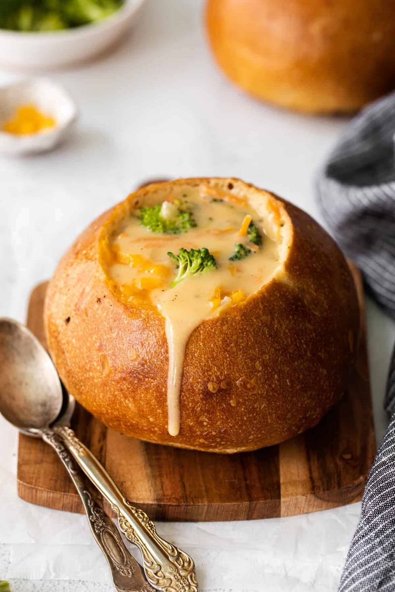 Panera's Hearty Broccoli Cheddar Soup