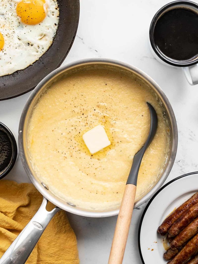 Cheesy Grits Or Polenta