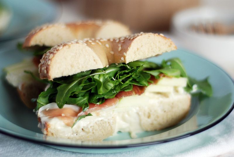 Sour Apple Bagel