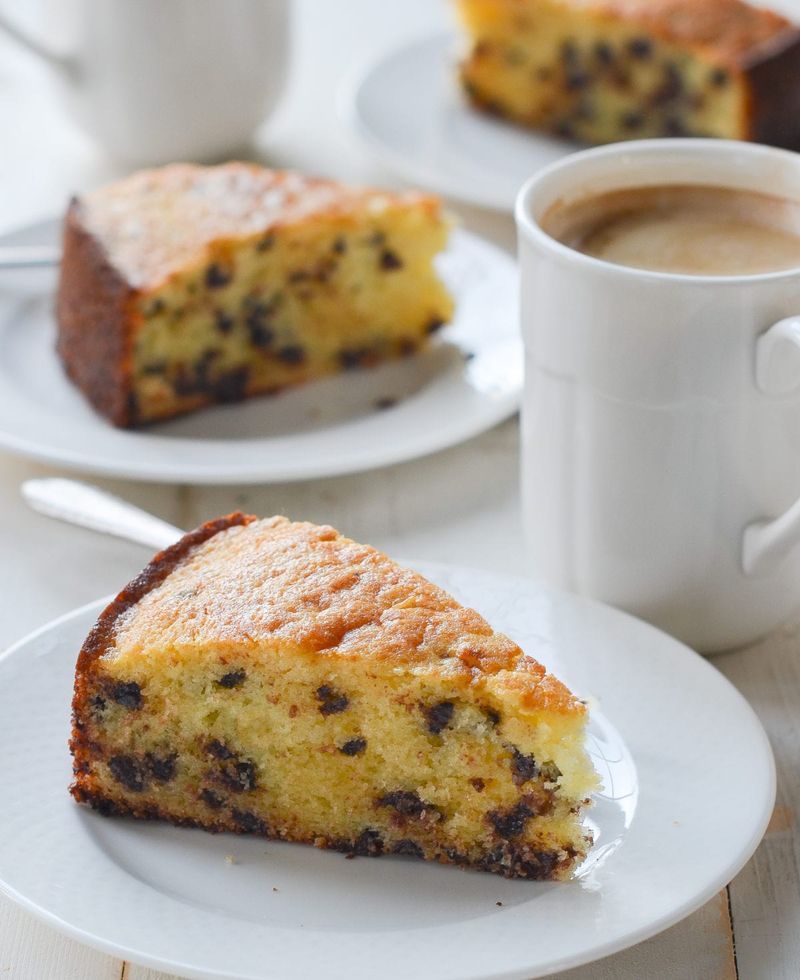 Chocolate Chip Ricotta Cake