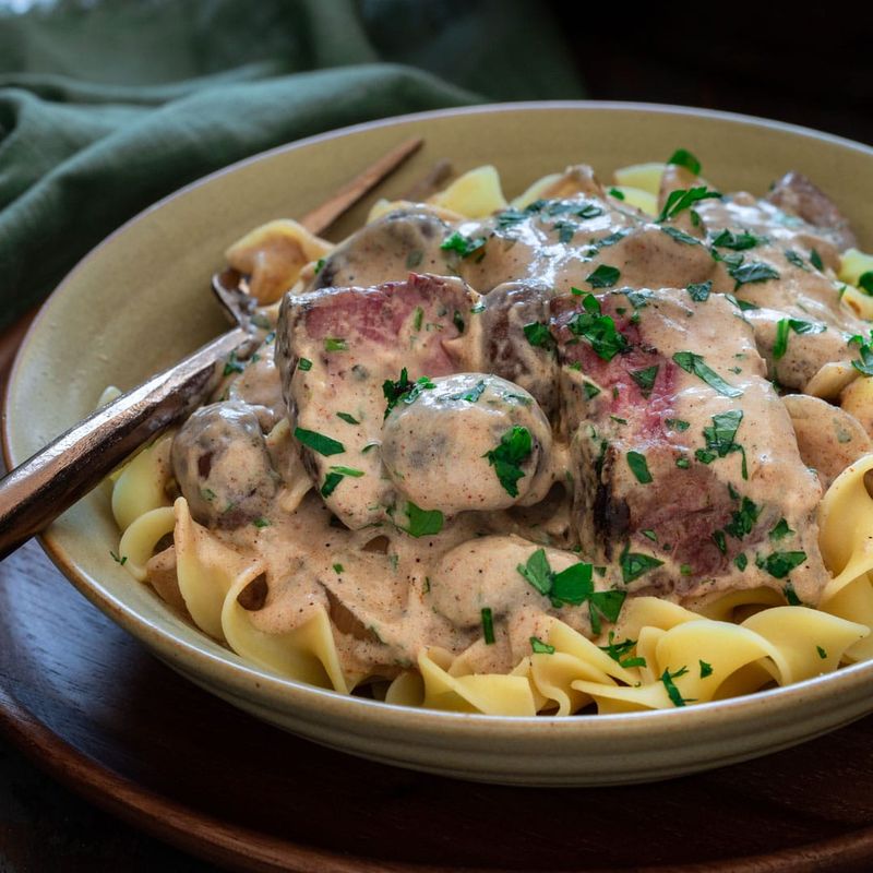 Beef Stroganoff That Makes You Lick The Plate