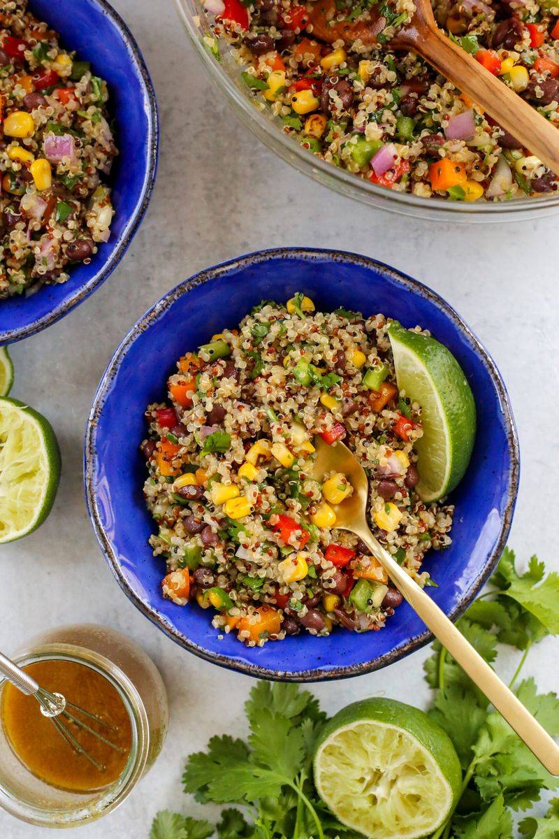 Kidney Bean & Quinoa Confetti Bowl