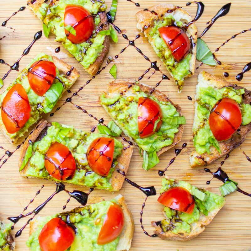 Avocado Toast Bites