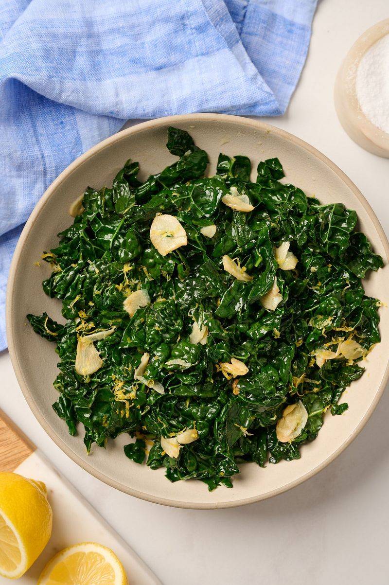 Garlicky Sautéed Kale