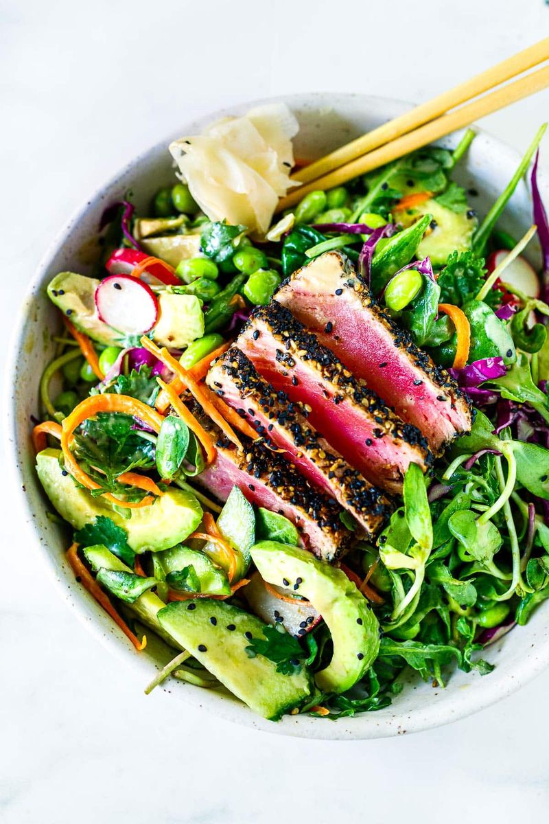 Seared Tuna With Ginger