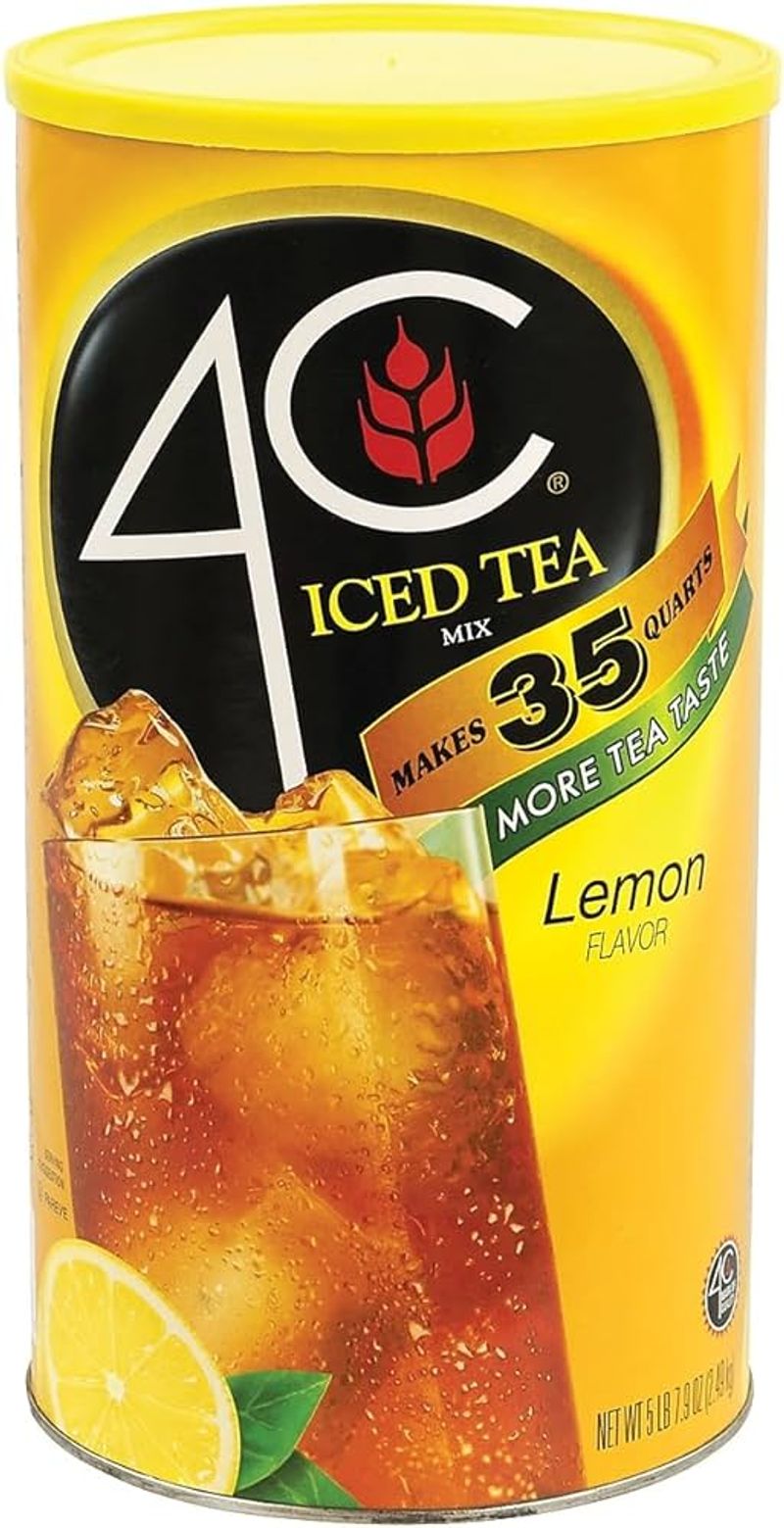 Instant Lemon Iced Tea Powder