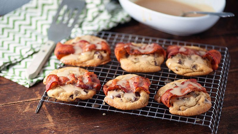 Bacon-Wrapped Chocolate Chip Cookie Dough