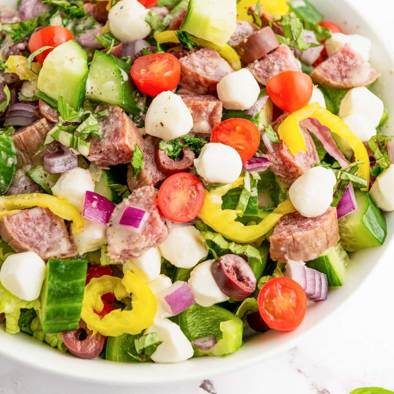 Italian Antipasto Chopped Salad