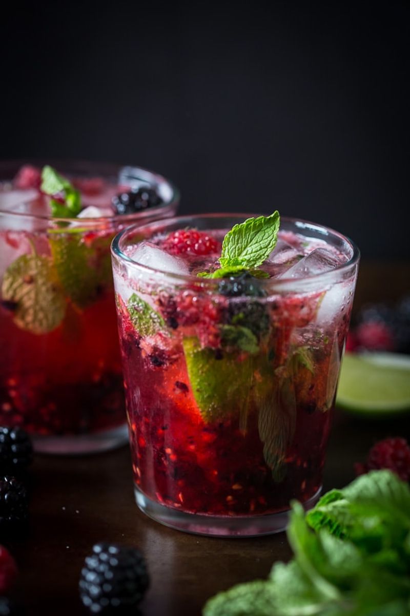 Berry Mojito Mocktail