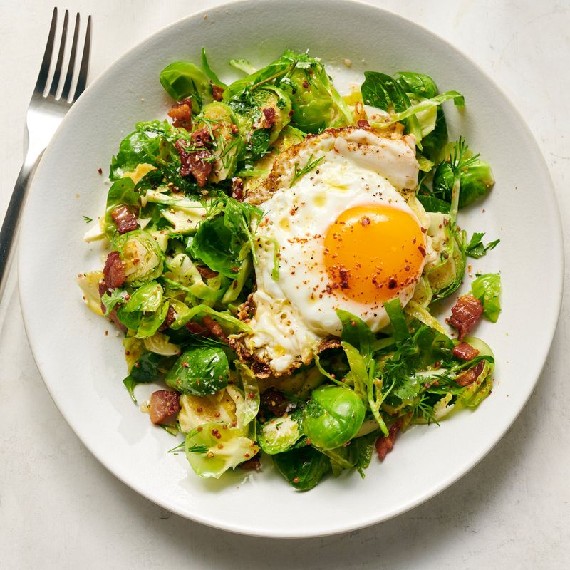 Crispy Brussels Sprouts With Pancetta