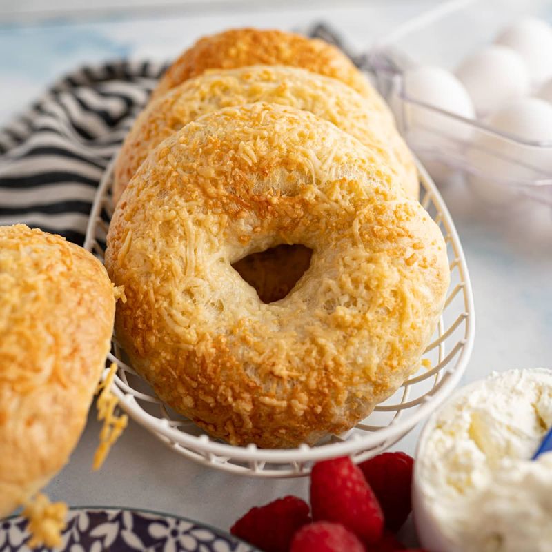 Asiago Cheese Bagel