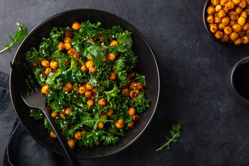 Chickpea And Kale Power Bowl