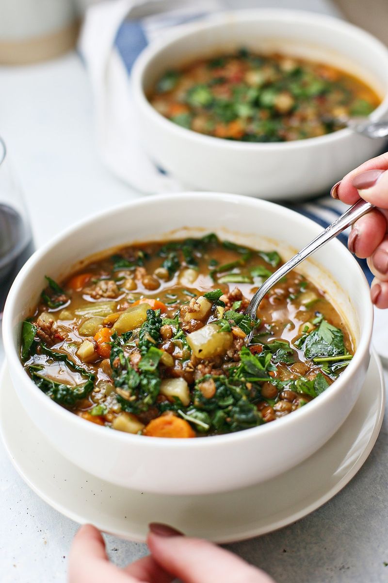 Instant Pot Lentil Soup 