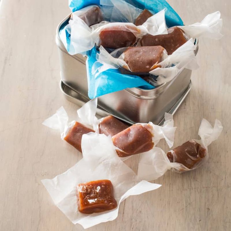 Forbidden Rosemary Salted Caramels