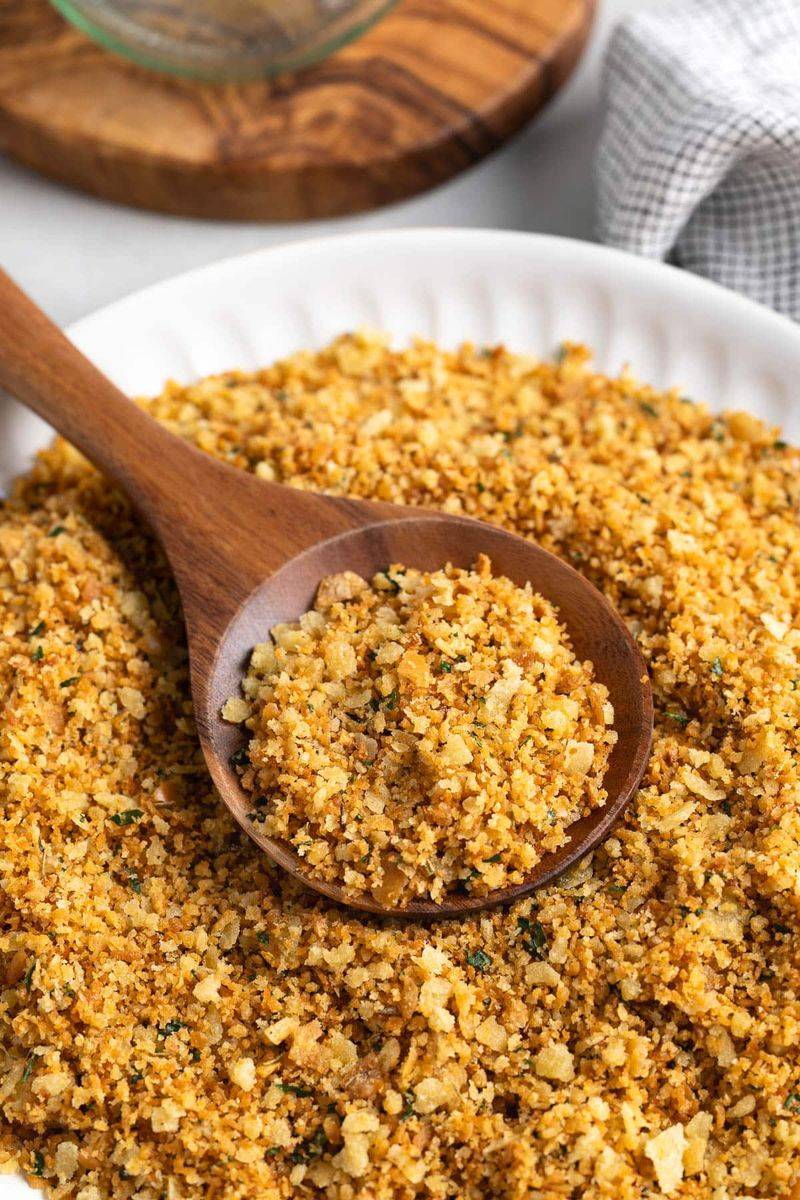 Incorporate Browned Breadcrumbs