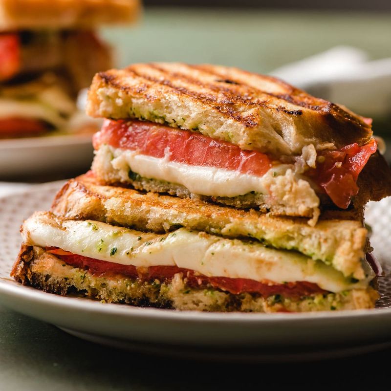 Sunday Lunch: Caprese Pesto Panini