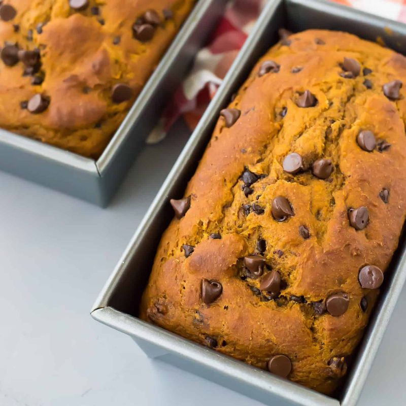 Pumpkin Chocolate Chip Bread