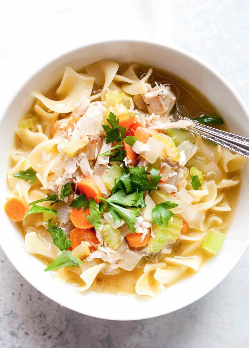 Simple Chicken Noodle Soup