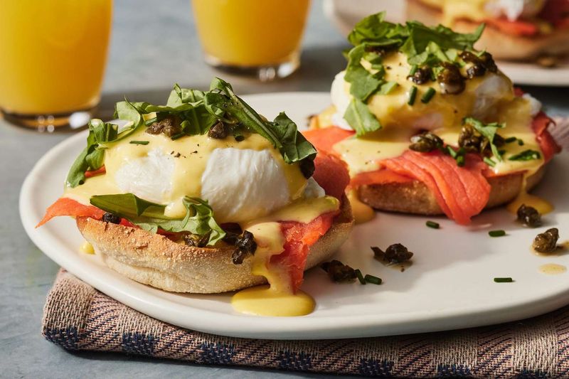 Eggs Benedict With Smoked Salmon Or Crab
