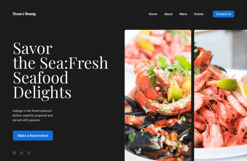 Ocean's Bounty: Family-Friendly Feast