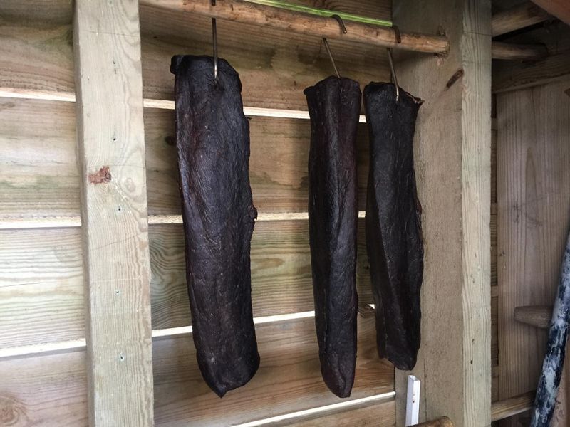Dried Whale Meat