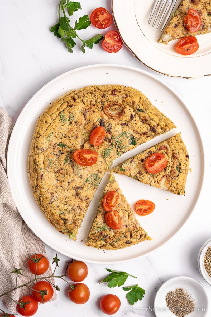 Chickpea Flour Frittata di Mare
