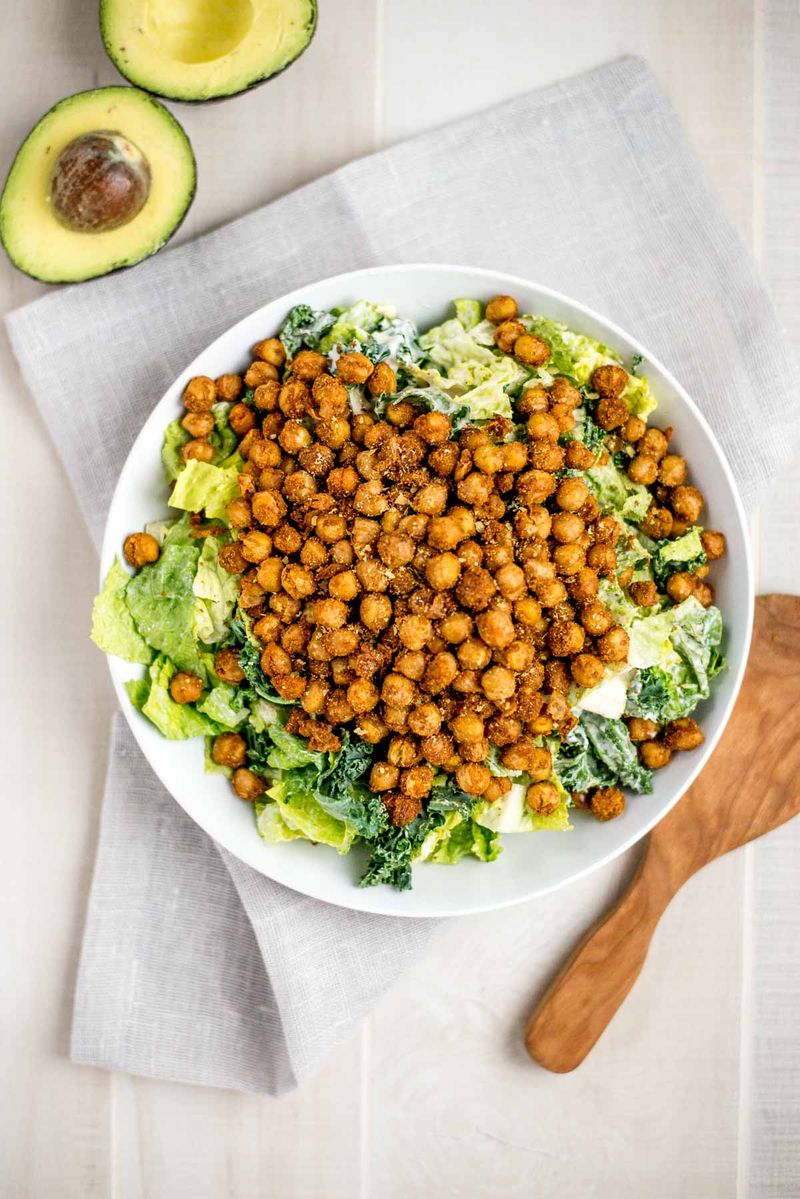 Roasted Chickpea Caesar Revolution