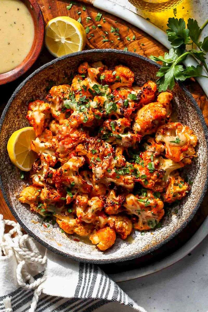 Moroccan Spiced Cauliflower