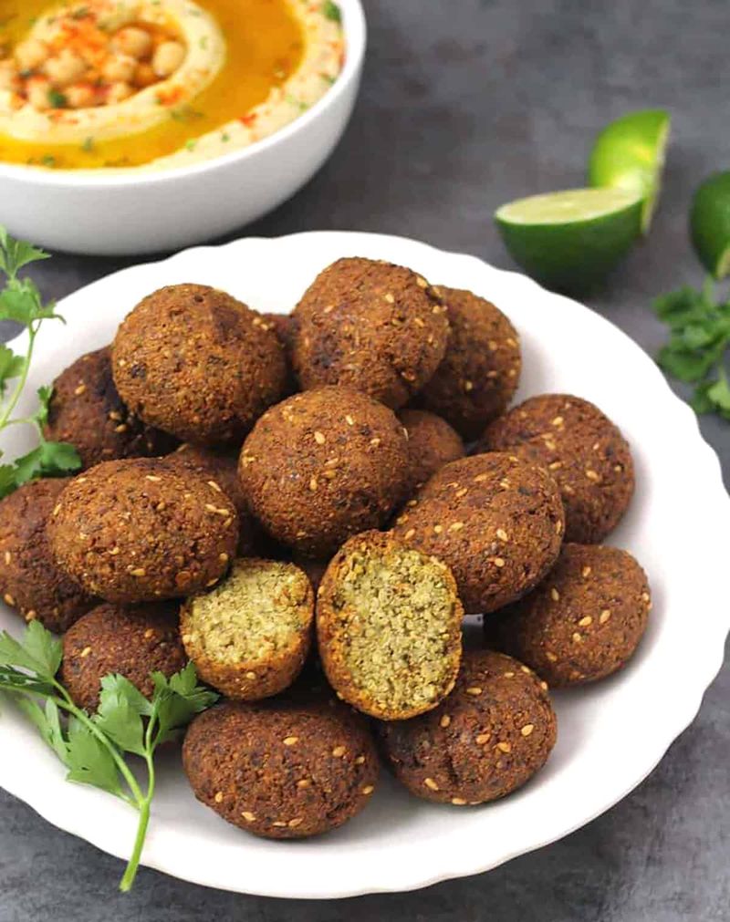 Crispy Falafel Patties