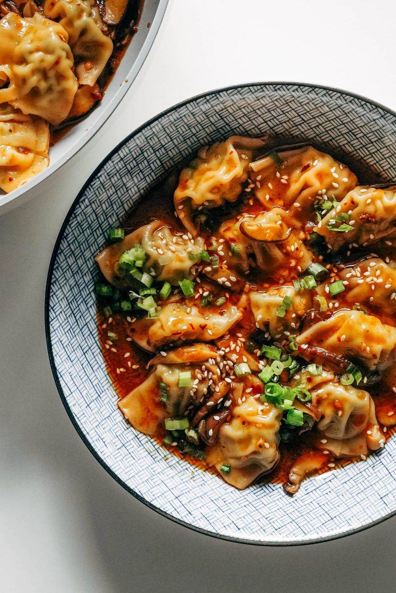 Sichuan Chili Chicken Gyoza