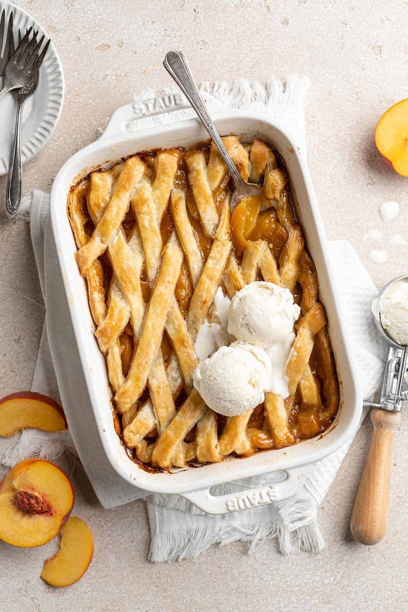 Peach Cobbler For Homesickness