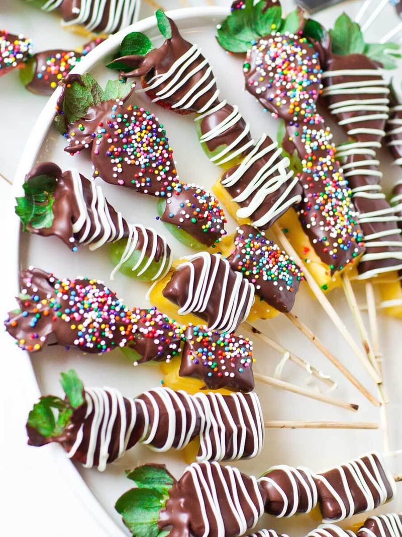 Chocolate Dipped Fruit Fantasy