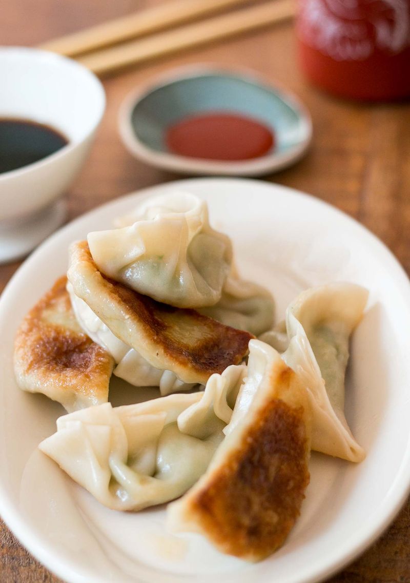 Garlic Shrimp And Chive Gyoza
