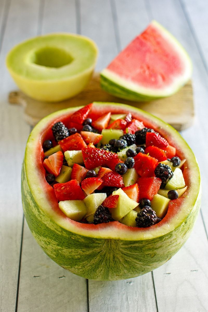 Cube Into Boozy Fruit Salad