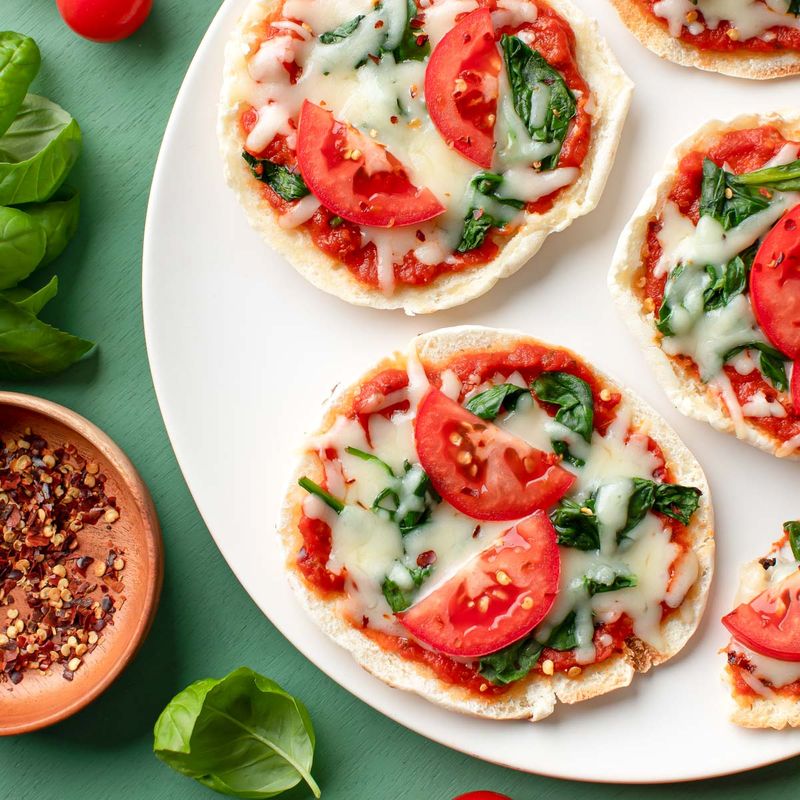 Two-Minute Pita Pizza Perfection