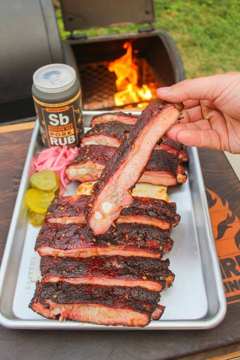 Bourbon BBQ Grilled Ribs