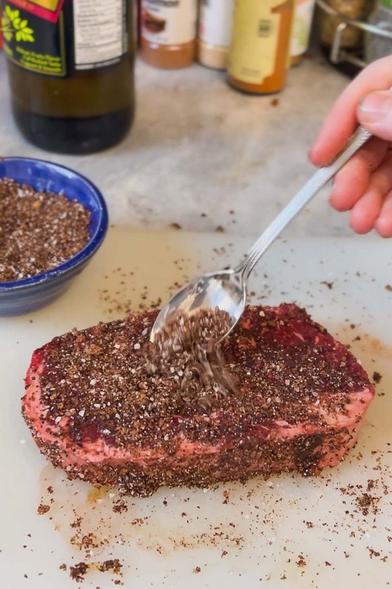 Use A Dry Rub And Let It Sit