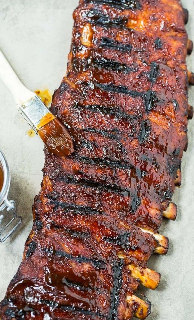 Spicy Honey-Glazed BBQ Ribs