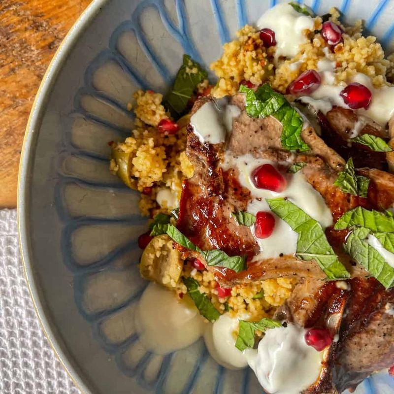 Moroccan Spiced Lamb & Couscous Salad