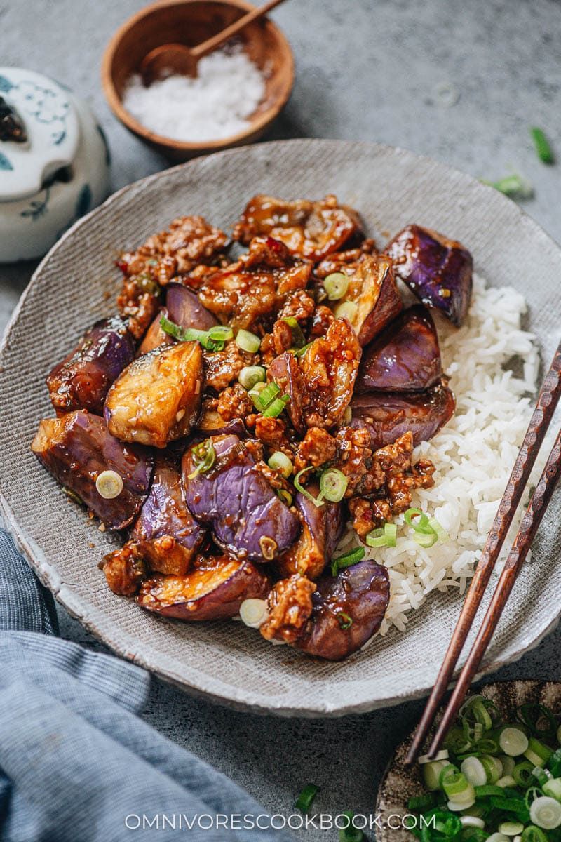 Spicy Szechuan Eggplant