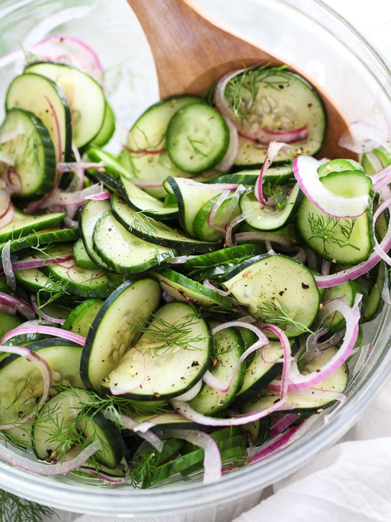 Quick Cucumber And Dill Salad