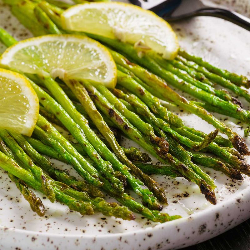 Fire-Kissed Asparagus With Lemon Zest