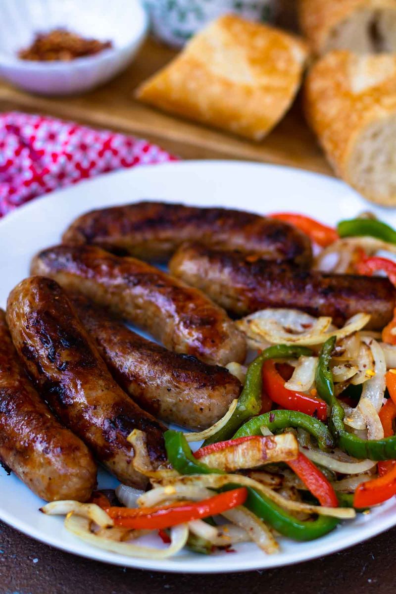 Spicy Grilled Sausages