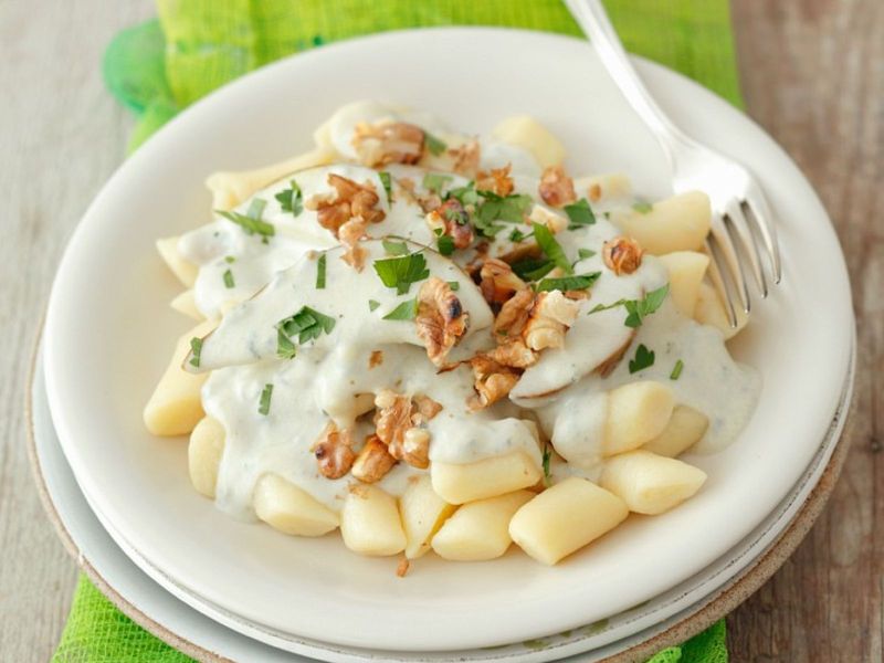 Gorgonzola And Pear Gnocchi